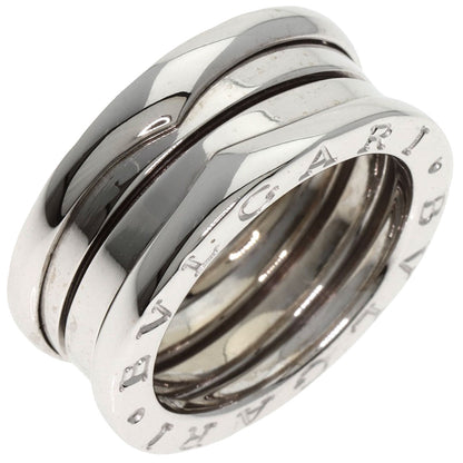 BVLGARI B.zero1 3 Band #49 Ring K18 White Gold Ladies [Used]