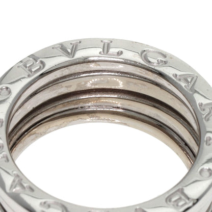 BVLGARI B.zero1 3 Band #49 Ring K18 White Gold Ladies [Used]