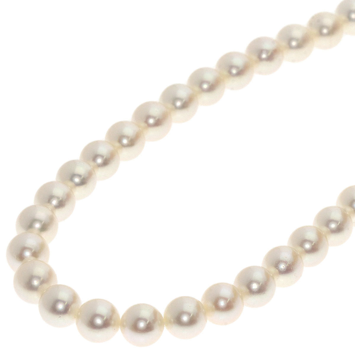 TASAKI Pearl Pearl Necklace and Earring 2-piece set Necklace Silver Ladies [Used]