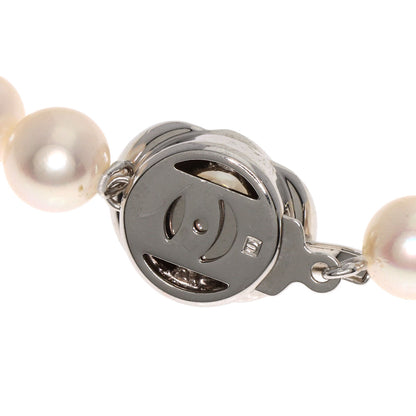 TASAKI Pearl Pearl Necklace and Earring 2-piece set Necklace Silver Ladies [Used]
