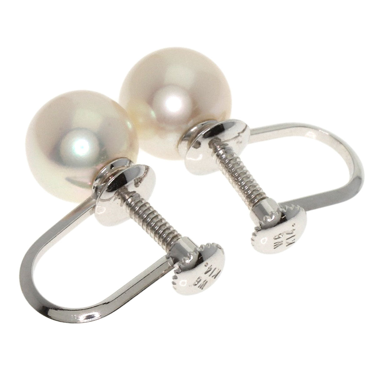 TASAKI Pearl Pearl Necklace and Earring 2-piece set Necklace Silver Ladies [Used]