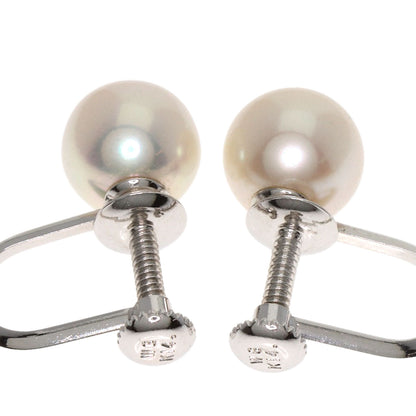 TASAKI Pearl Pearl Necklace and Earring 2-piece set Necklace Silver Ladies [Used]