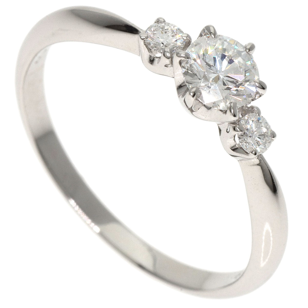 MIKIMOTO Diamond Ring Platinum PT950 Ladies [Used]