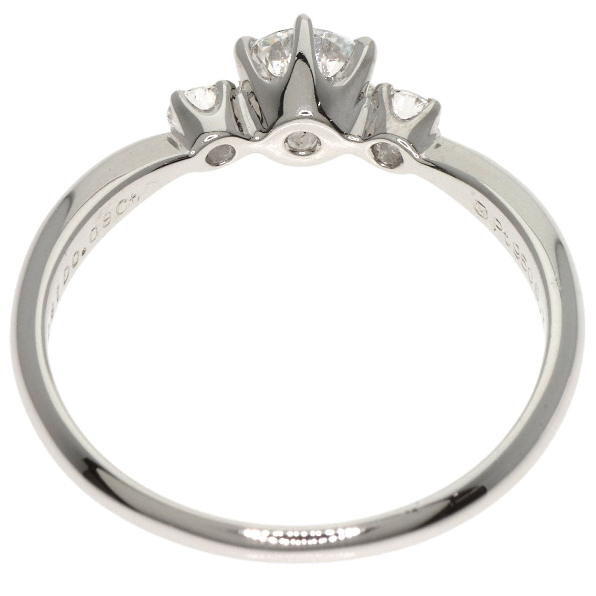 MIKIMOTO Diamond Ring Platinum PT950 Ladies [Used]