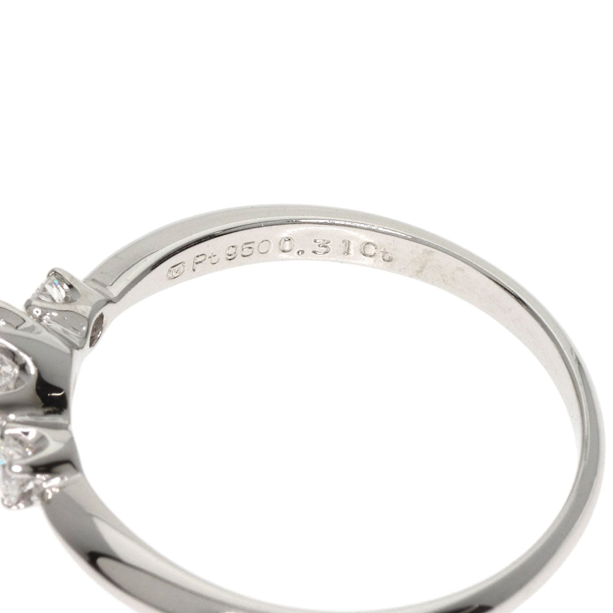 MIKIMOTO Diamond Ring Platinum PT950 Ladies [Used]