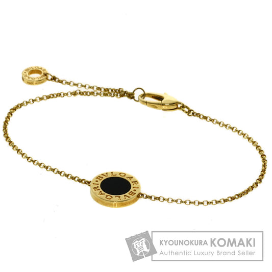 BVLGARI BVLGARI BVLGARI Onyx Bracelet K18 Yellow Gold Ladies [Used]