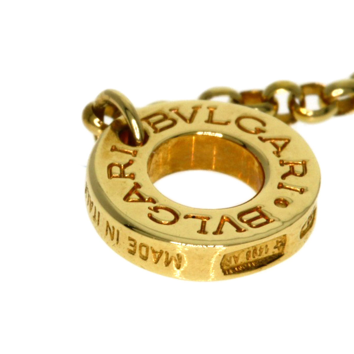 BVLGARI BVLGARI BVLGARI Onyx Bracelet K18 Yellow Gold Ladies [Used]