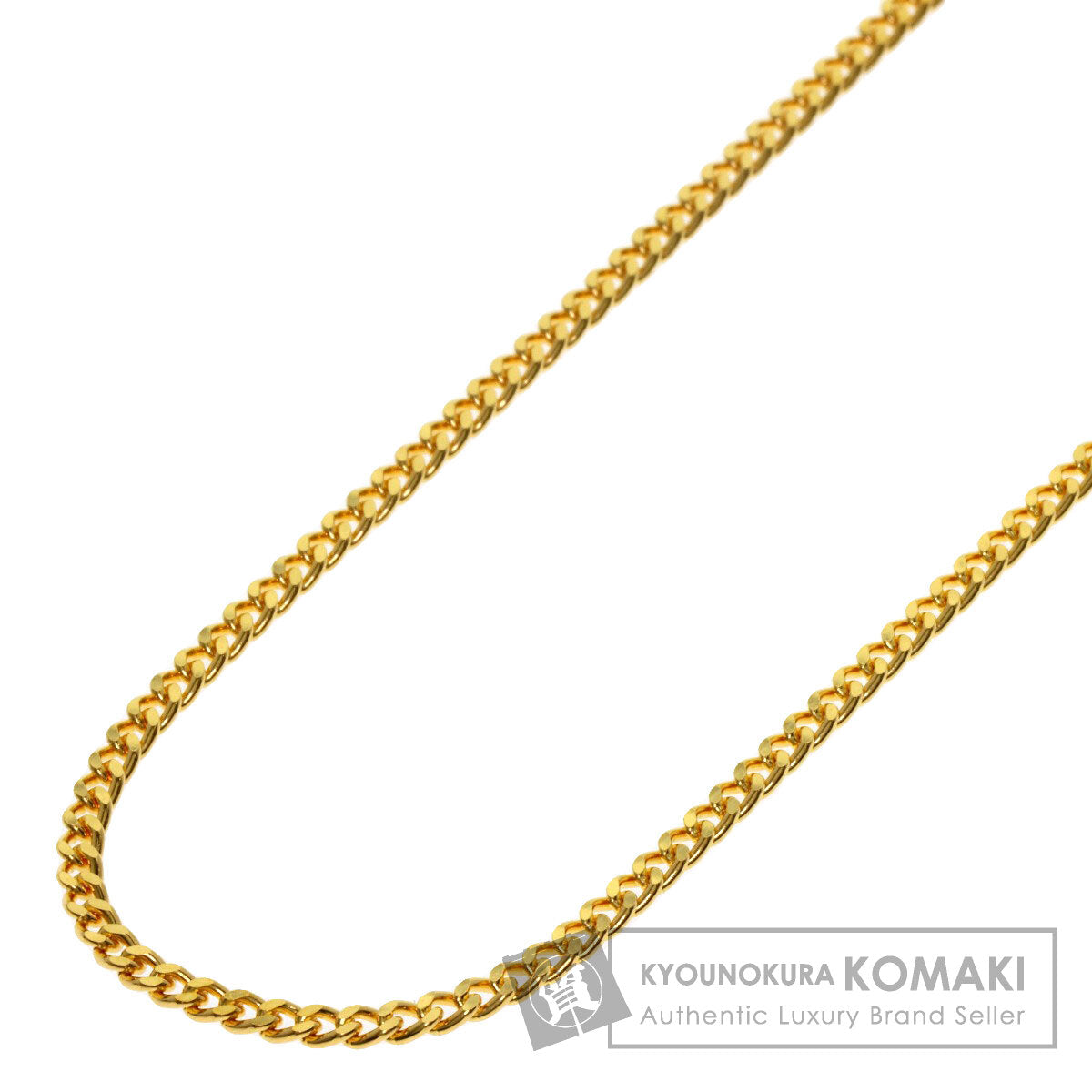 Chain 19.3" Necklace K24 Yellow Gold  10.2g�@Ladies