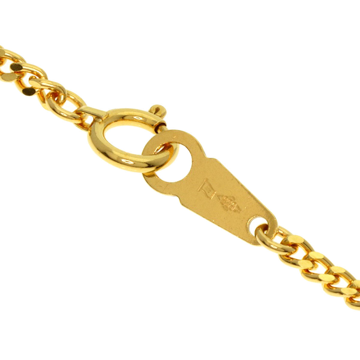 Chain 19.3" Necklace K24 Yellow Gold  10.2g�@Ladies