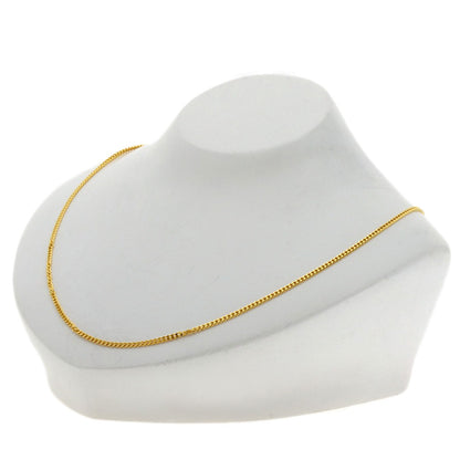 Chain 19.3" Necklace K24 Yellow Gold  10.2g�@Ladies