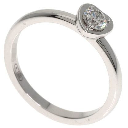CARTIER Amour Diamond #47 Ring K18 White Gold Ladies [Used]