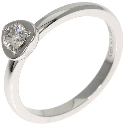 CARTIER Amour Diamond #47 Ring K18 White Gold Ladies [Used]