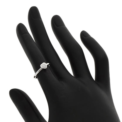 CARTIER Amour Diamond #47 Ring K18 White Gold Ladies [Used]