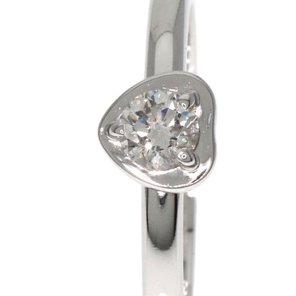 CARTIER Amour Diamond #47 Ring K18 White Gold Ladies [Used]