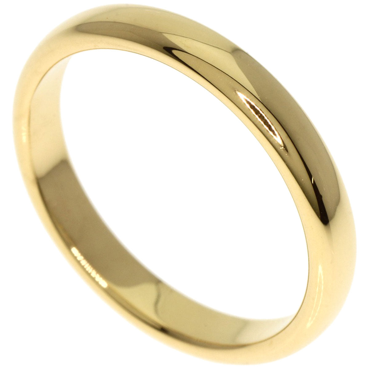 TIFFANY&Co. Stacking band Ring K18 Yellow Gold Ladies [Used]