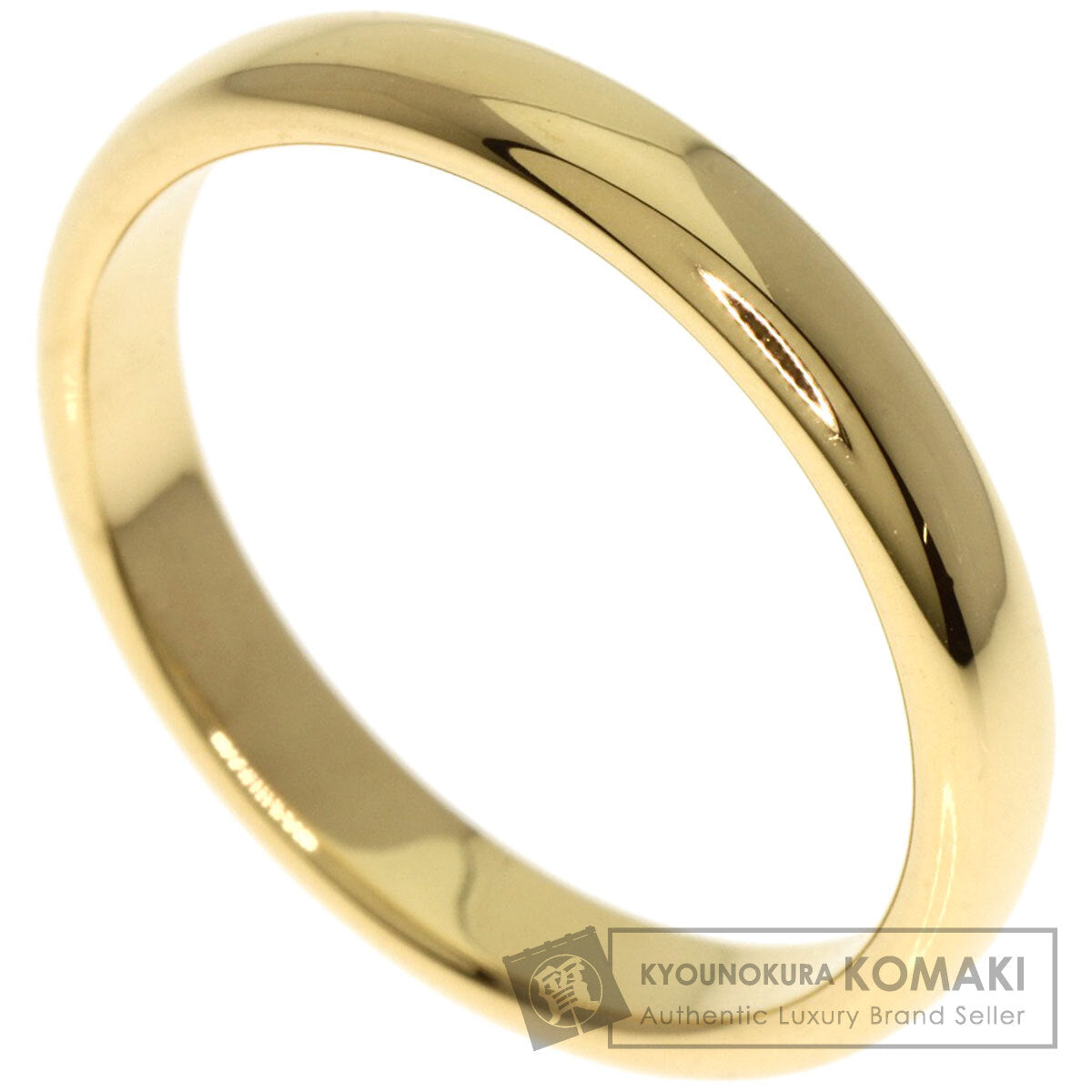TIFFANY&Co. Stacking band Ring K18 Yellow Gold Ladies [Used]
