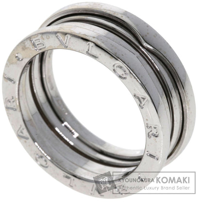 BVLGARI B.zero1 2 band #55 Ring K18 White Gold Ladies [Used]