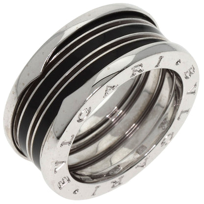 BVLGARI B.zero1 4 band #58 Ring K18 White Gold Ladies [Used]