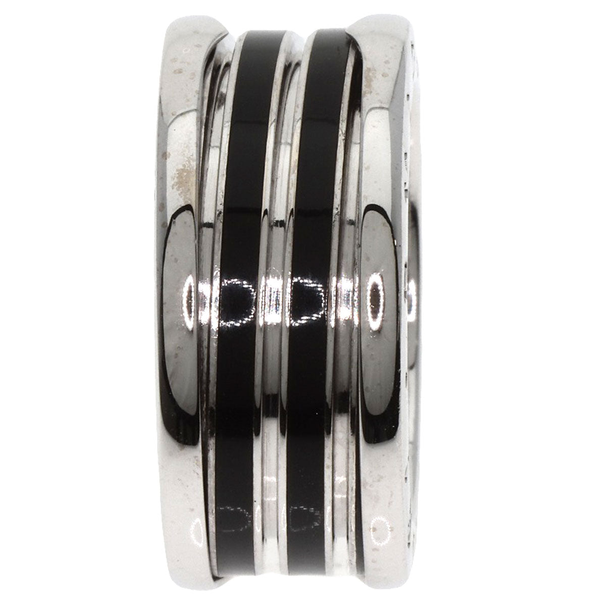 BVLGARI B.zero1 4 band #58 Ring K18 White Gold Ladies [Used]