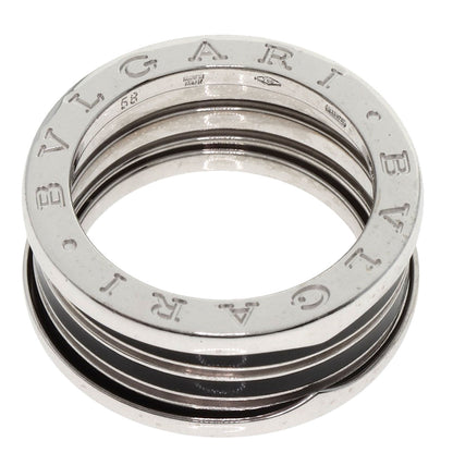 BVLGARI B.zero1 4 band #58 Ring K18 White Gold Ladies [Used]