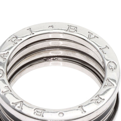 BVLGARI B.zero1 4 band #58 Ring K18 White Gold Ladies [Used]