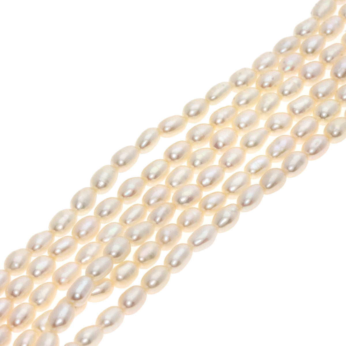 MIKIMOTO Freshwater Baby Pearl 6 Strands Necklace K18 Yellow Gold Ladies [Used]