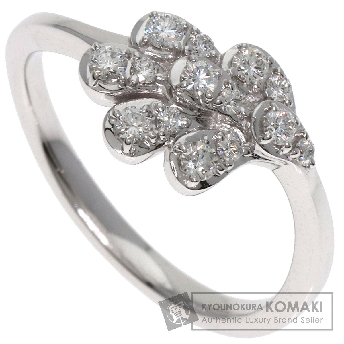 TASAKI Diamond Ring K18 White Gold Ladies [Used]