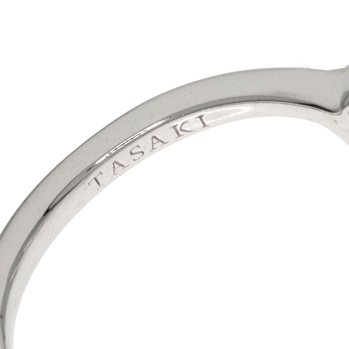 TASAKI Diamond Ring K18 White Gold Ladies [Used]