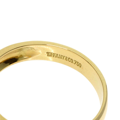 TIFFANY&Co. ribbon Ring K18 Yellow Gold Ladies [Used]