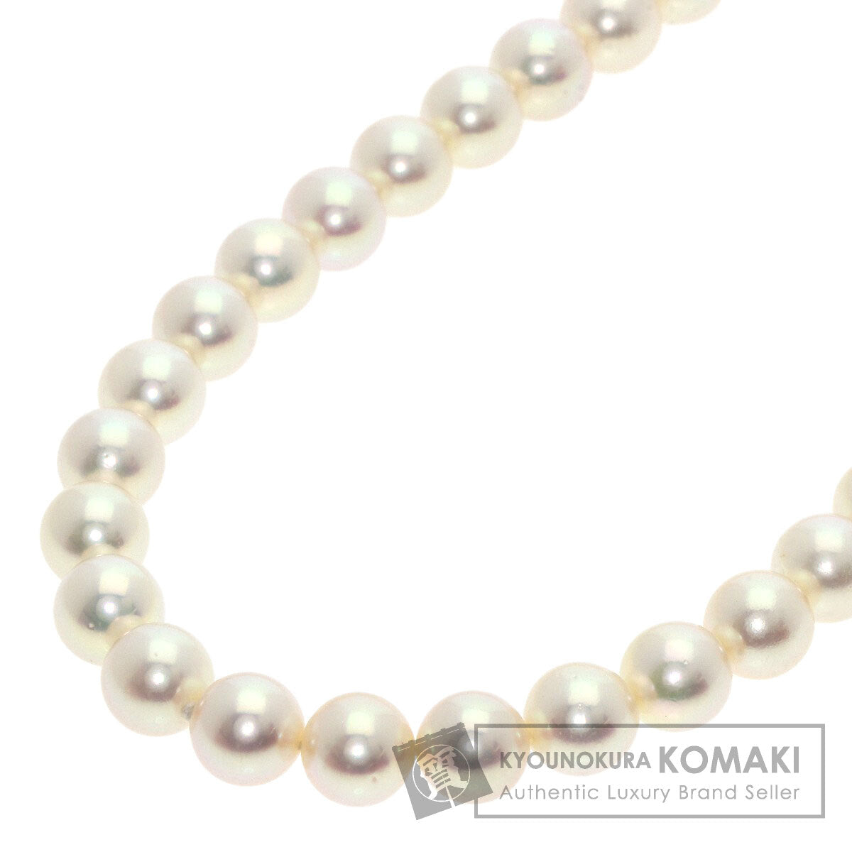 MIKIMOTO Pearl Pearl Long 42.5" Necklace K14 White Gold Ladies [Used]