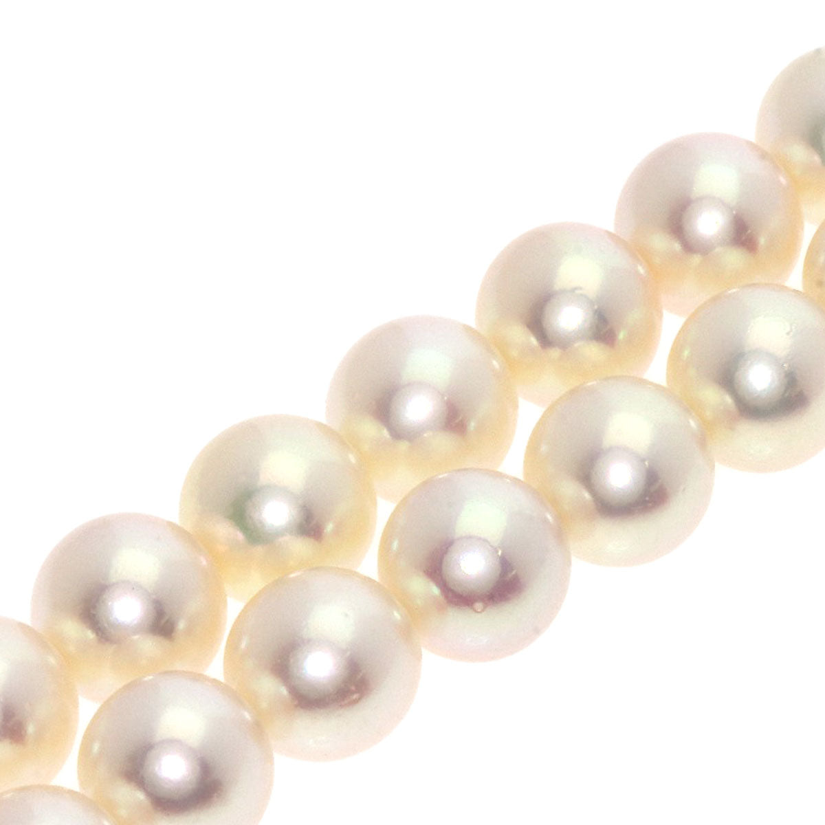 MIKIMOTO Pearl Pearl Long 42.5" Necklace K14 White Gold Ladies [Used]