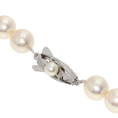 MIKIMOTO Pearl Pearl Long 42.5" Necklace K14 White Gold Ladies [Used]