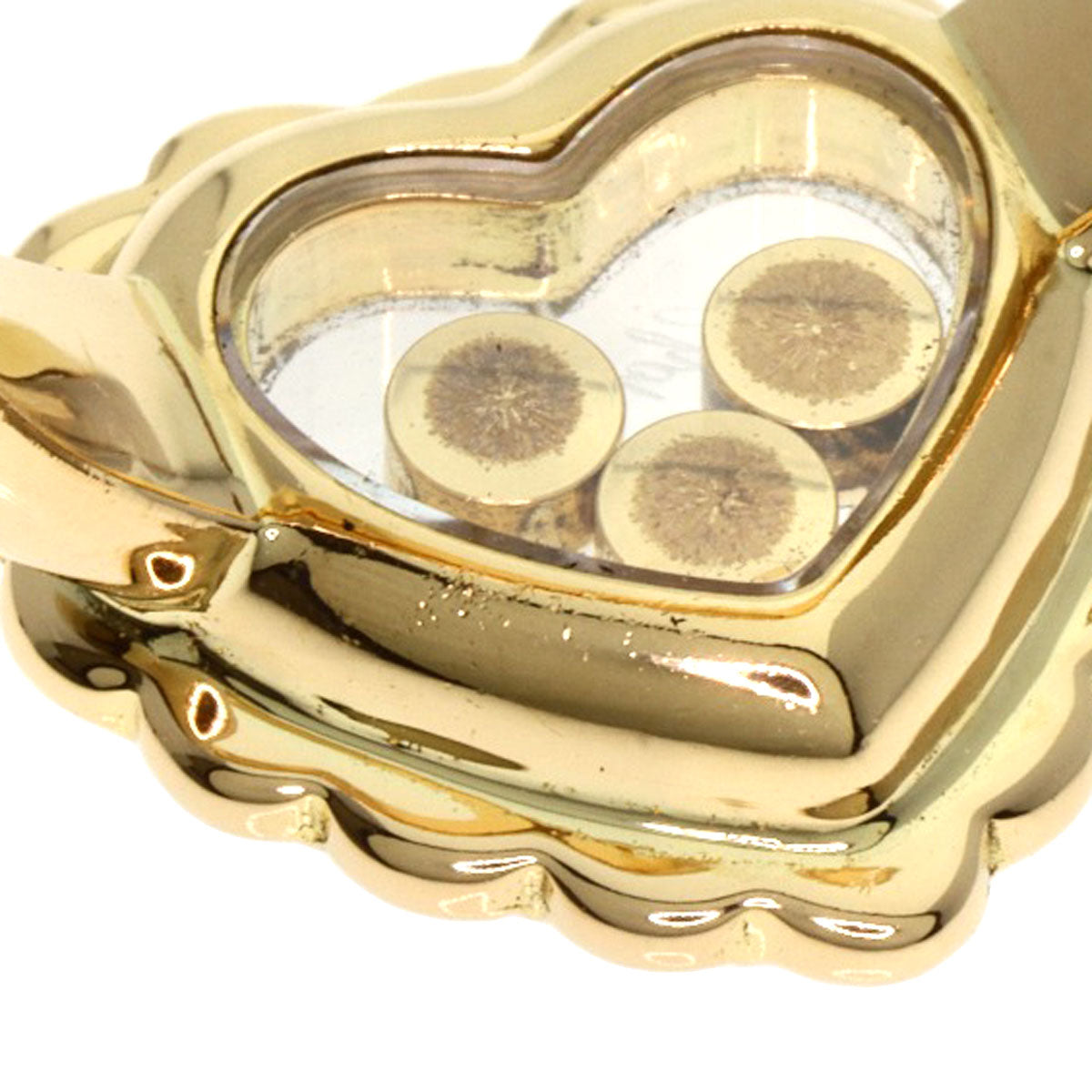 Chopard Happy Diamond Ring K18 Yellow Gold Ladies [Used]