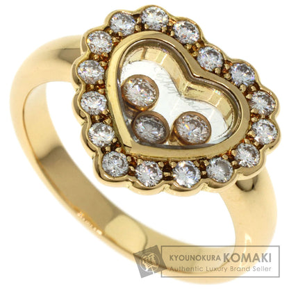 Chopard Happy Diamond Ring K18 Yellow Gold Ladies [Used]