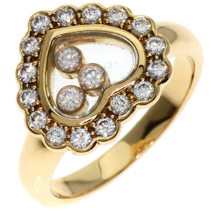 Chopard Happy Diamond Ring K18 Yellow Gold Ladies [Used]