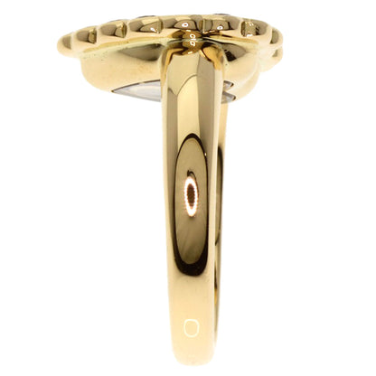 Chopard Happy Diamond Ring K18 Yellow Gold Ladies [Used]