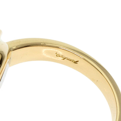 Chopard Happy Diamond Ring K18 Yellow Gold Ladies [Used]