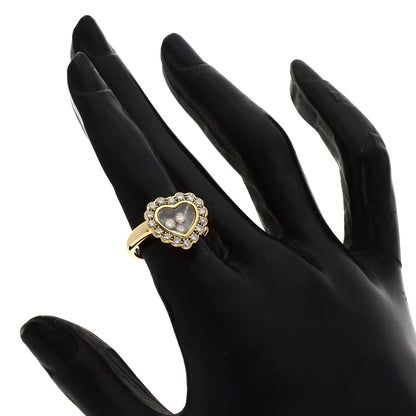 Chopard Happy Diamond Ring K18 Yellow Gold Ladies [Used]