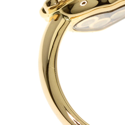 Chopard Happy Diamond Ring K18 Yellow Gold Ladies [Used]