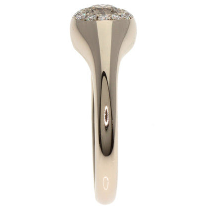 Kashikey Brown　Diamond Diamond Ring K18BG Ladies [Used]
