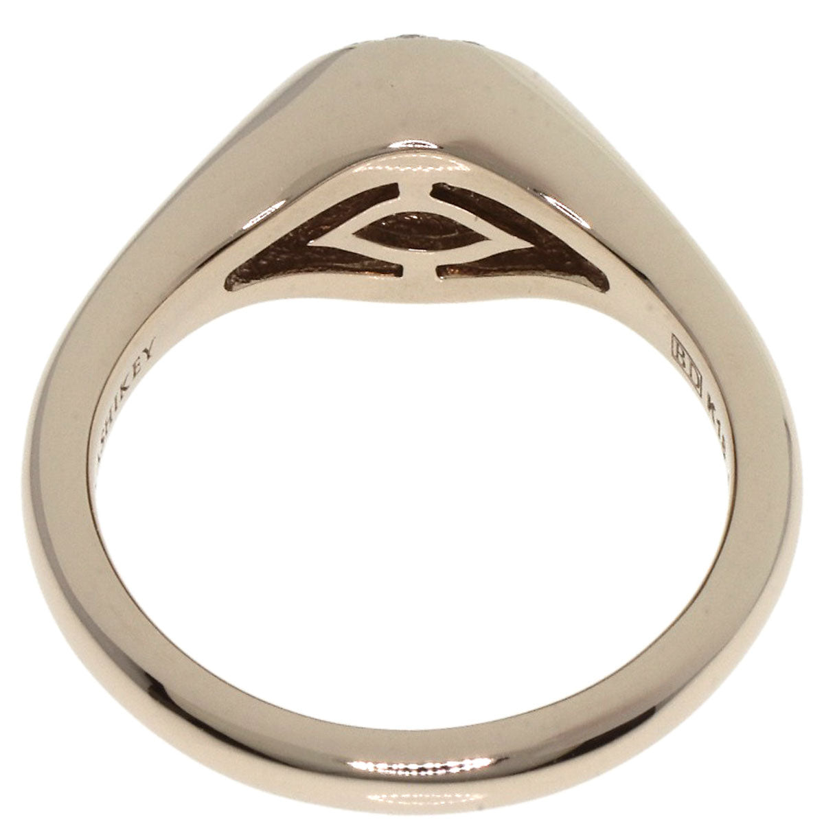 Kashikey Brown　Diamond Diamond Ring K18BG Ladies [Used]