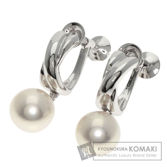 TASAKI Pearl Pearl Earring K18 White Gold Ladies [Used]