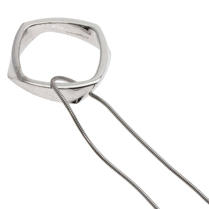 TIFFANY&Co.   Torque Frank Gehry Diamond Necklace  K18 White Gold Ladies [Used]