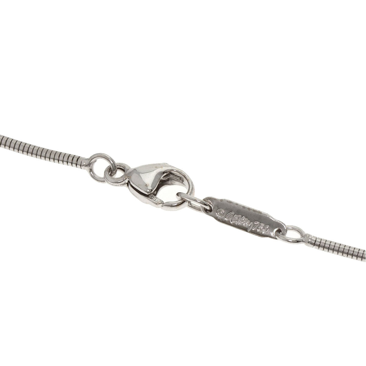 TIFFANY&Co.   Torque Frank Gehry Diamond Necklace  K18 White Gold Ladies [Used]