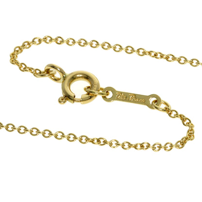 TIFFANY&Co. kiss Necklace K18 Yellow Gold Ladies [Used]