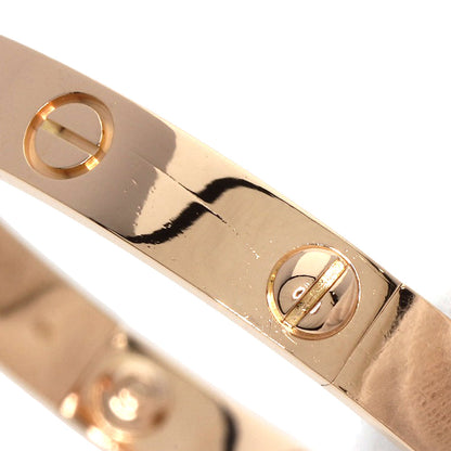 CARTIER LOVE Bracelets Pink Sapphire with Driver #16 Bracelet K18 Pink Gold Ladies [Used]