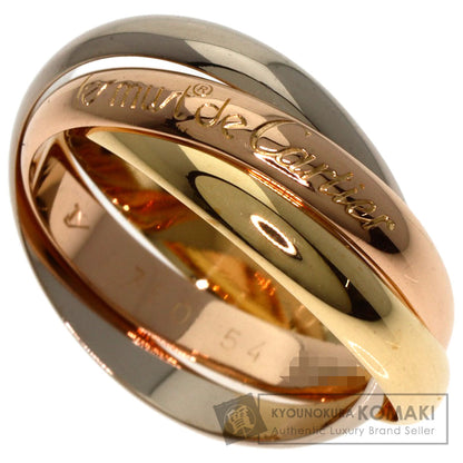 CARTIER Trinity #54 Ring K18 Yellow Gold K18 White GoldLadies [Used]