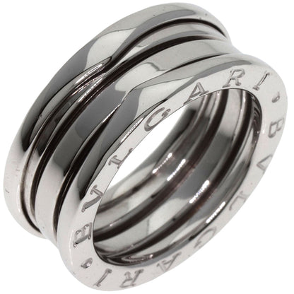 BVLGARI   B.zero1 2 band #50 Ring  K18 White Gold Ladies [Used]