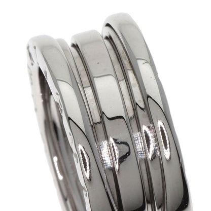 BVLGARI   B.zero1 2 band #50 Ring  K18 White Gold Ladies [Used]