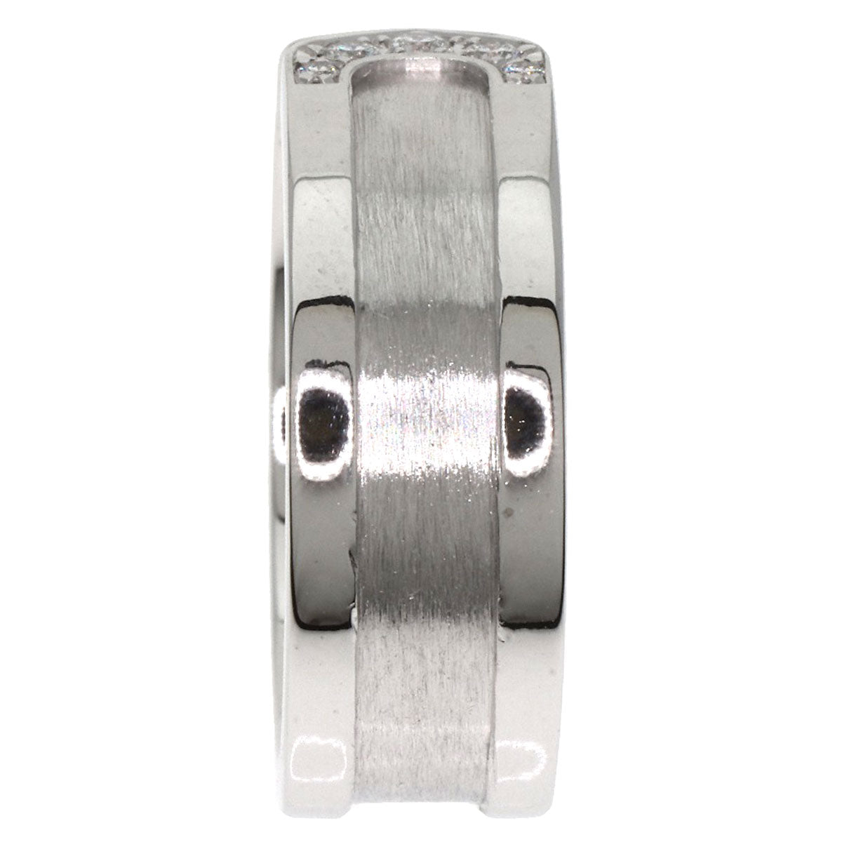 CARTIER C2 Diamond #48 Ring K18 White Gold Ladies [Used]